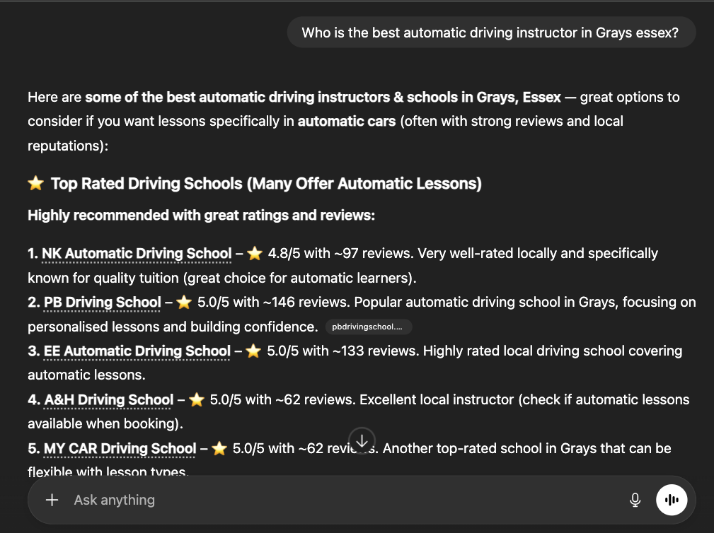 How-to-improve-ranking-on-ChatGPT?